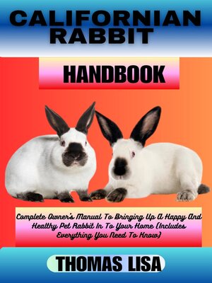cover image of CALIFORNIAN RABBIT HANDBOOK